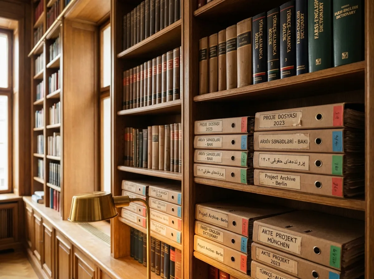 Hukuki referans kitapları ve arşivlenmiş çeviri projeleri